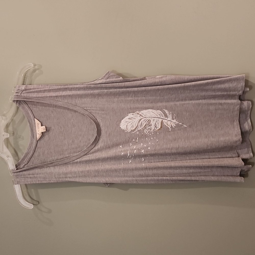 FINAL DROP Feather Tank - Grey